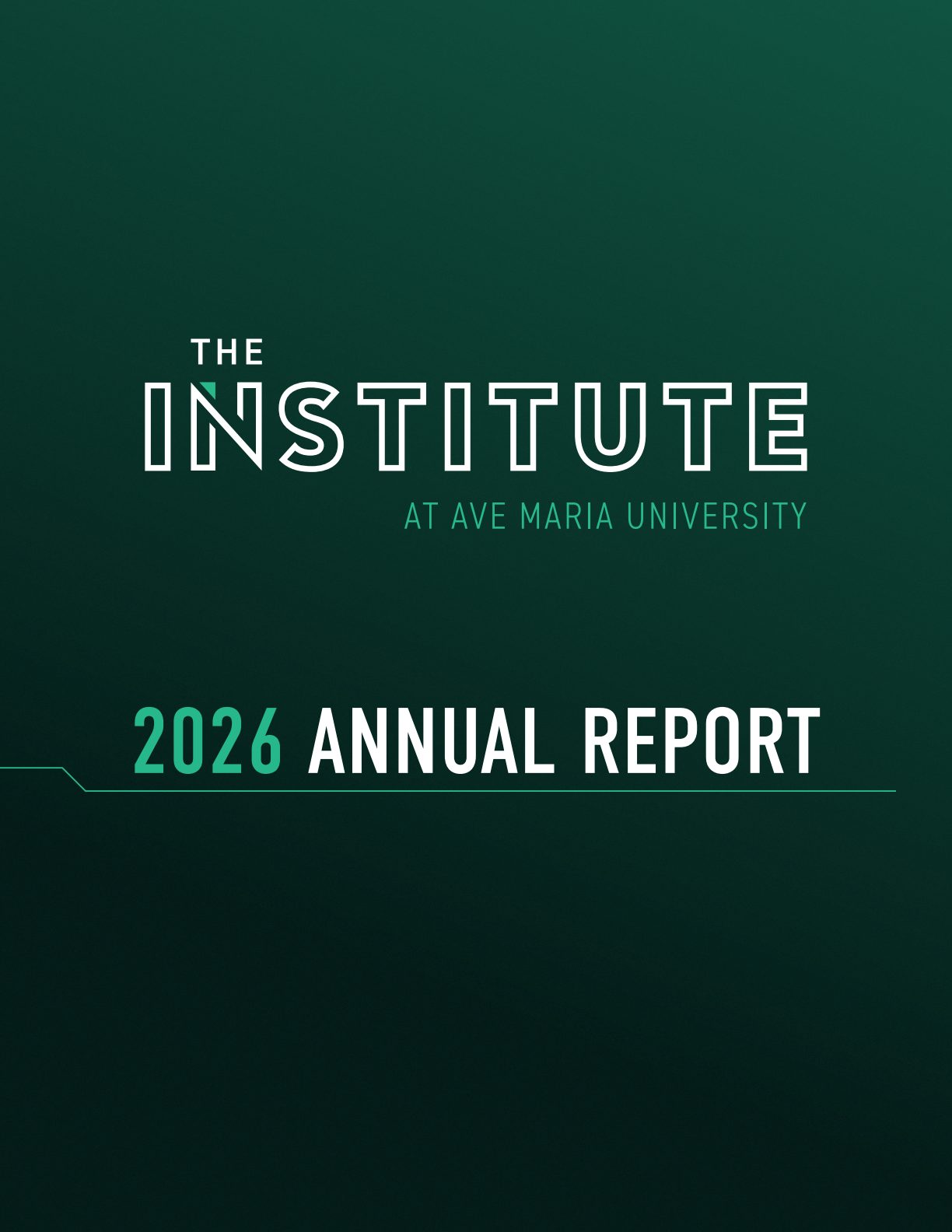 FY 2026 Annual Report cover